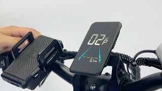 KETELES KF9 electric bike Detailed display [upl. by Kohn]