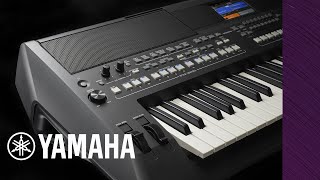 Yamaha  PSRSX600 Digital Workstation Induction [upl. by Trela109]