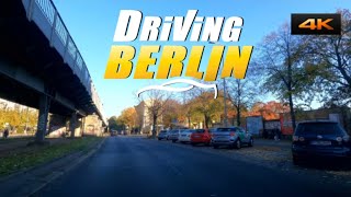 Driving Berlin Germany Kreuzberg Friedrichshain Prenzlauer Berg 4K 60FPS [upl. by Sension]