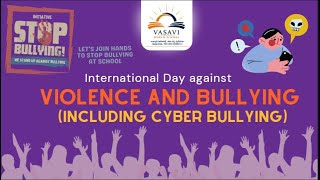 Commemoration of International Day against Violence amp Bullying including Cyber Bullyingat School [upl. by Gnart351]