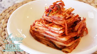 Real Korean Napa Cabbage Kimchi [upl. by Artemisa877]