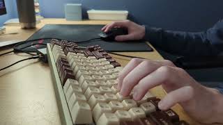 Keyboard ASMR  Mechanical Keyboard Typing No talking [upl. by Ardnic]