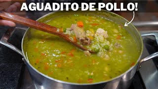 Aguadito de POLLO receta facil y economica  Abelca [upl. by Selima]