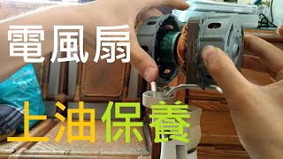 電風扇運轉有異音 有怪聲 電風扇拆解上油 電風扇保養 Fan maintenance check [upl. by Malia]