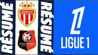 Stade Rennais FC 12 AS Monaco Résumé  Ligue 1 20242025 [upl. by Lewak]