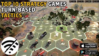 TOP 10 Offline Turnbased Tactics Games for Android iOS Mobile 2023 [upl. by Landis]