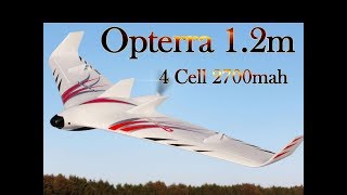 Opterra 12m  4s 2700mah Test 30mph Wind [upl. by Cerelly488]