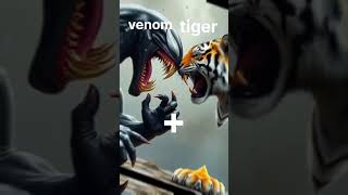 Incredible Venom fusion MindBlowing Creatures Formed by Fusing Different Species 🤯🧬 short ai [upl. by Ajar589]