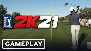 PGA Tour 2K21  4K Gameplay  Summer of Gaming 2020 [upl. by Noryak]