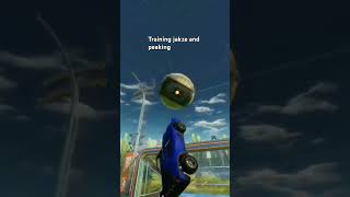 Training jakze and peaking rocketleague rl youtubeshorts Dekufs [upl. by Kihtrak]