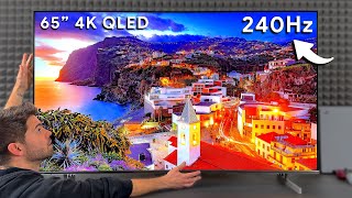 Hisense 65E7N Pro Unboxing amp Review The BEST 4K QLED Gaming TV [upl. by Lakim]