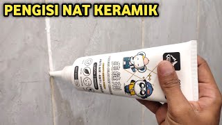 Pengisi Nat Keramik Kamar Mandi Dengan Grout Reform [upl. by Ahseket786]