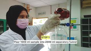 Oil and Grease Test with Hexane Method [upl. by Akirehc]