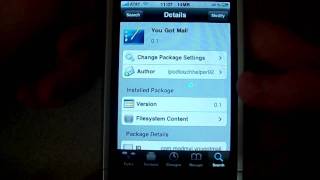 You Got Mail UI Sound iPhoneiPod Touch [upl. by Chaffinch]