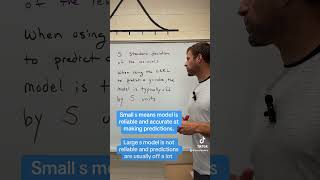 Coefficient of determination and standard deviation of residuals apstatistics apstat [upl. by Miriam]