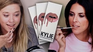 Kylie Jenner Lip Gloss Unboxing Beauty Break [upl. by Bithia559]