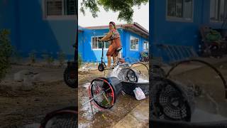 woman make a washing machine Jugaad [upl. by Lletnwahs607]