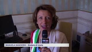 IMOLA Manuela Sangiorgi sindaca “Tanta emozione e responsabilità” [upl. by Elletnuahs]