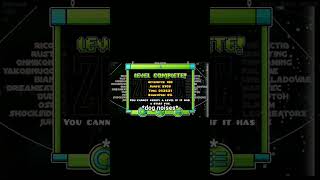 The CRAZIEST reaction to beating a level in gd geometrydash gd [upl. by Elrebma501]