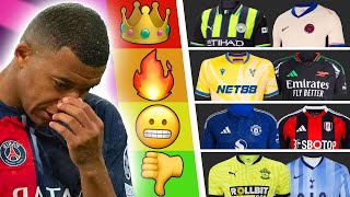 BRUTALLY RANKING EVERY PREMIER LEAGUE 2425 AWAY SHIRT WORST to BEST [upl. by Mayap869]