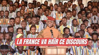 Ibrahim Traore fait un lavage de cerveau positif aux enfants [upl. by Arlena293]