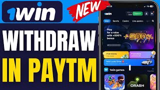 How To Withdraw Money From 1win In Paytm 2024 [upl. by Loren]