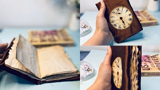 DIY Vintage journal Book 🍁🍂 [upl. by Ensign482]