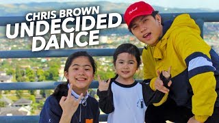 UNDECIDED  Chris Brown Siblings Dance  Ranz and Niana [upl. by Intisar]