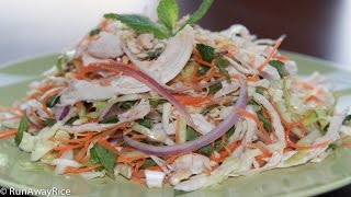 Refreshing Vietnamese Chicken Cabbage Salad Goi Ga [upl. by Ayitahs]