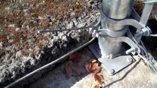 How to install tension wire on a chain link fence [upl. by Brier]