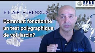 Le test de polygraphe de vol larcin cambriolage comment fonctionnetil [upl. by Nnyletak]