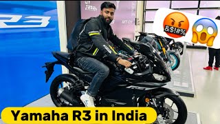 R3 modification  R3 top speed  R3 price in India  yamaha r3 review  Yamaha R3 launch in india [upl. by Nelie]