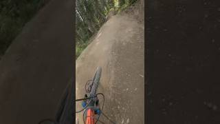 Almost died roosting the corner mtb mtbpark roost [upl. by Seymour]