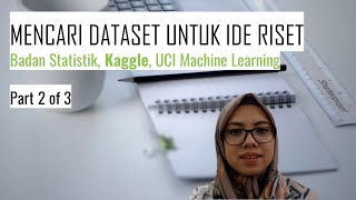 Mencari Public Dataset di Kaggle Data Science Bagian 2 [upl. by Ahsinor]