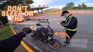 BAKIT MARAMING AYAW ANG DOMINAR 400  CHEAPEST EXPRESSWAY LEGAL BIKE  RFID INSTALLATION AND OPINION [upl. by Monteria]