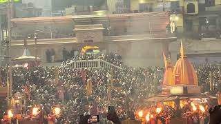 Ganga Aarti live from Haridwar [upl. by Noni]