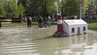 Boyd Martin fall at water jump at Rolex 2008 [upl. by Able]