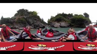 Shotover Jet Queenstown New Zealand  Virtual Reality 360° Experience [upl. by Isac]