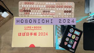 hobonichi 2024 unboxing [upl. by Neelrahs]