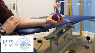 Wrist Strengthening  Pronation and Supination with Dumbbell [upl. by Einapets839]