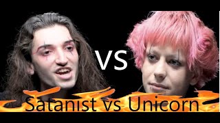 Zebani Satanist vs Unicorn AT ADAM Once said 3 [upl. by Oiramd]