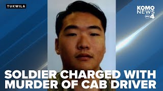 US Army soldier charged with murder of Lacey cab driver after deserting post [upl. by Sldney899]