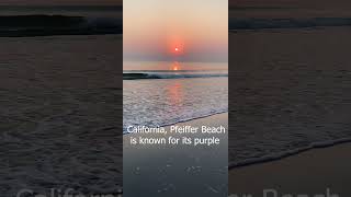 quotPfeiffer Beach Unveiling the Enchantment of Purple Sands and Keyhole Arch in Big Sur Californiaquot [upl. by Aratas]