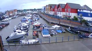 Exmouth Marina webcam 6apr24 [upl. by Irac]