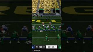 Oregon is stopped on second down to end the game and seal the win boisestate cfb25 shorts [upl. by Skill]