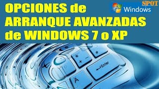 Entrar en opciones de arranque avanzadas de Windows 7 o XP [upl. by Ttoile]