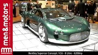 Bentley Supercar Concept V16  8 Litre  620bhp [upl. by Sedgewake]