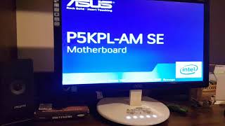 Xeon E5450 İşlemci Overclock Nasıl Yapılır ASUS P5KPLAM SE Anakart [upl. by Duke]