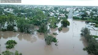 Maryborough flood 10012022 515am Lamington Bridge [upl. by Brnaba]