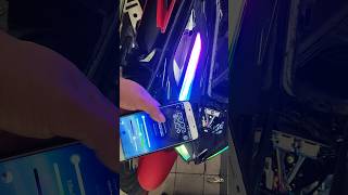 Test Lampualis RGB pcx 160 [upl. by Attenreb]